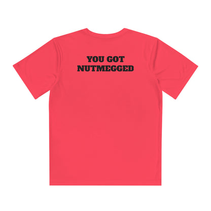 YOU GOT NUTMEGGED Youth Athletic T-Shirt (Unisex)