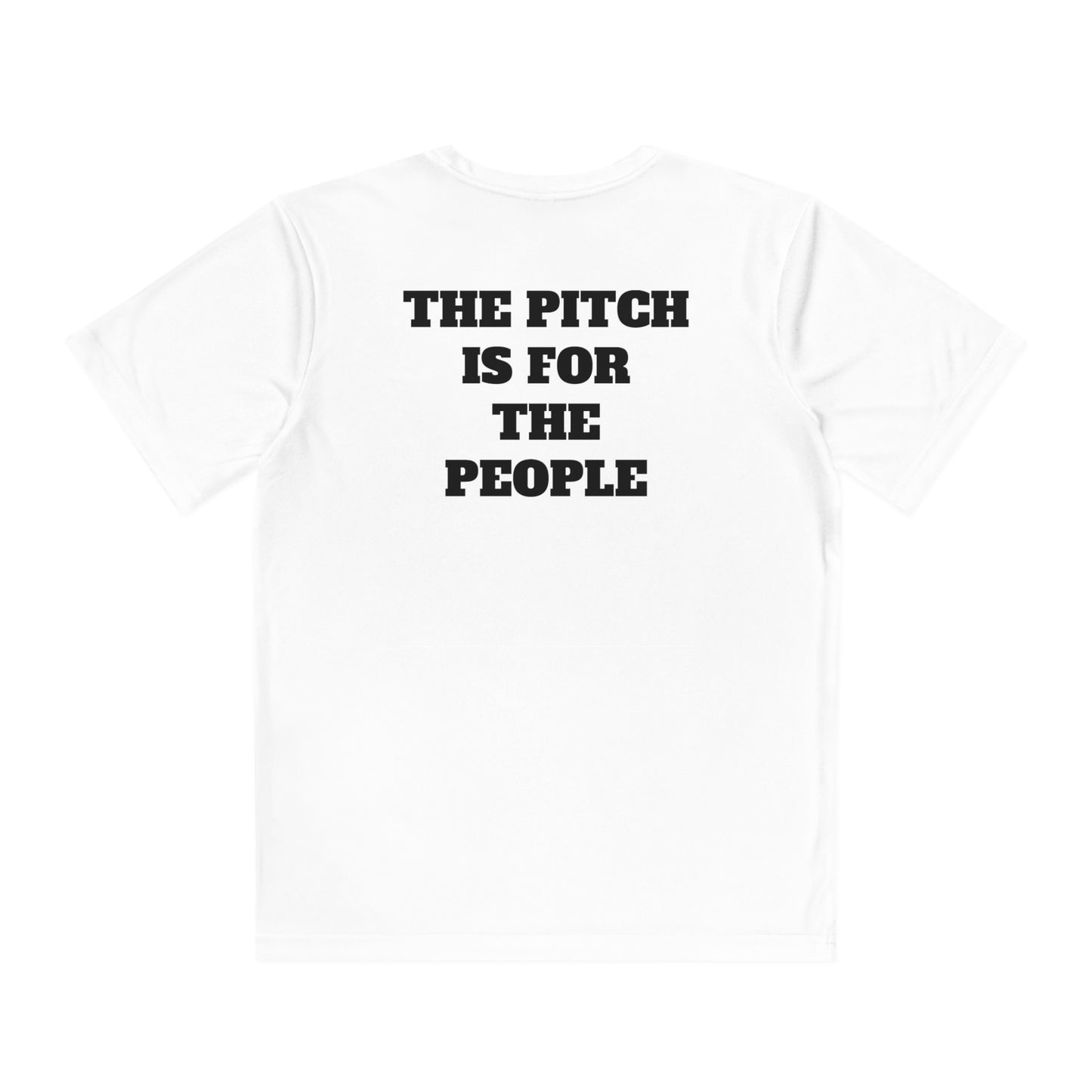 THE PITCH IS FOR THE PEOPLE Youth Athletic T-Shirt (Unisex)