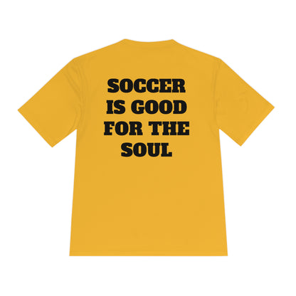 SOCCER IS GOOD FOR THE SOUL Athletic T-Shirt (Unisex)