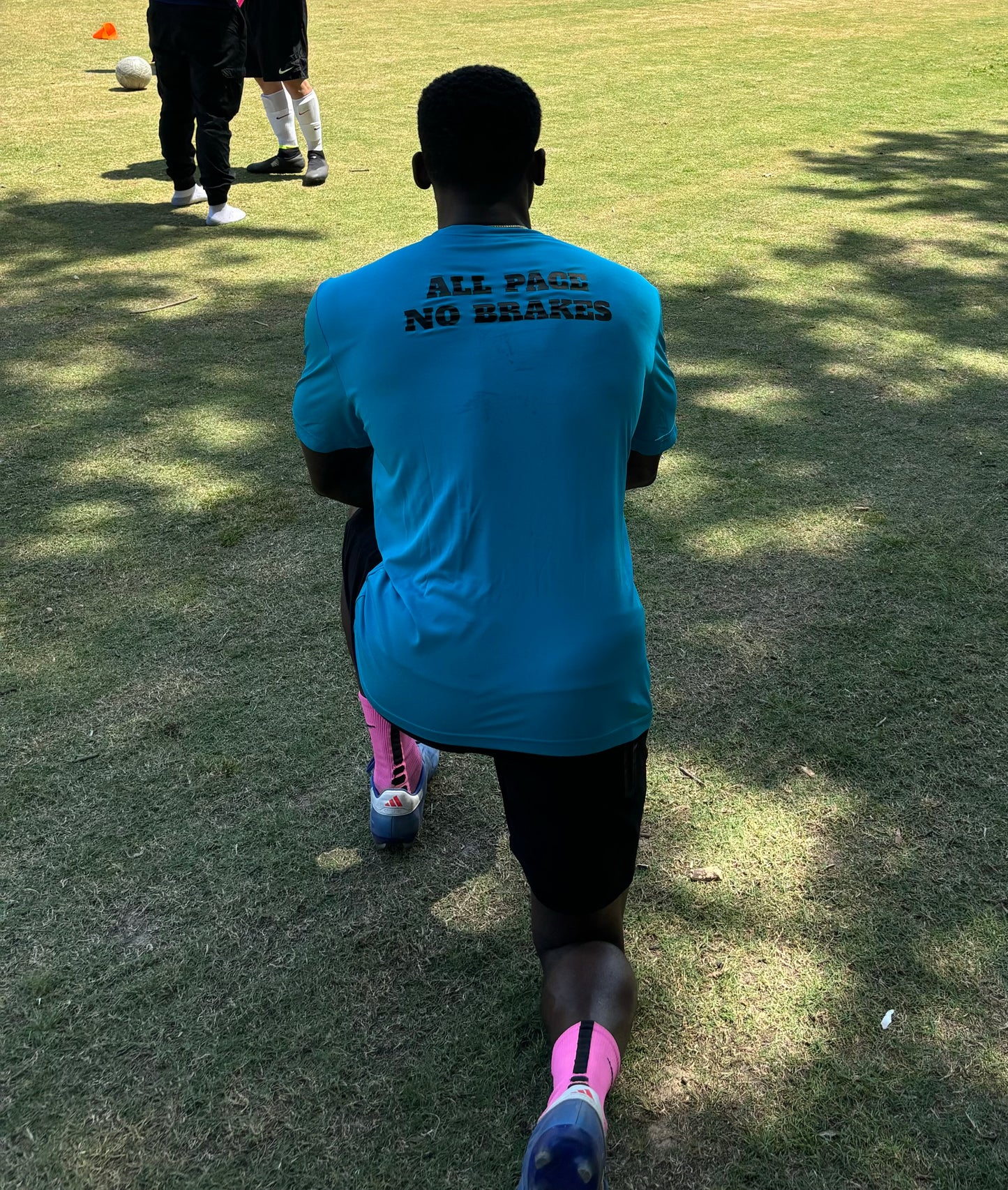 ALL PACE NO BRAKES Athletic T-Shirt (Unisex)