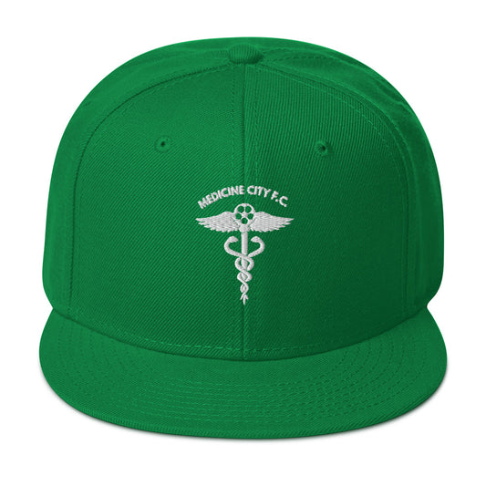 Medicine City Green Snapback Hat