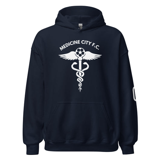 Medicine City Navy Hoodie (Unisex)