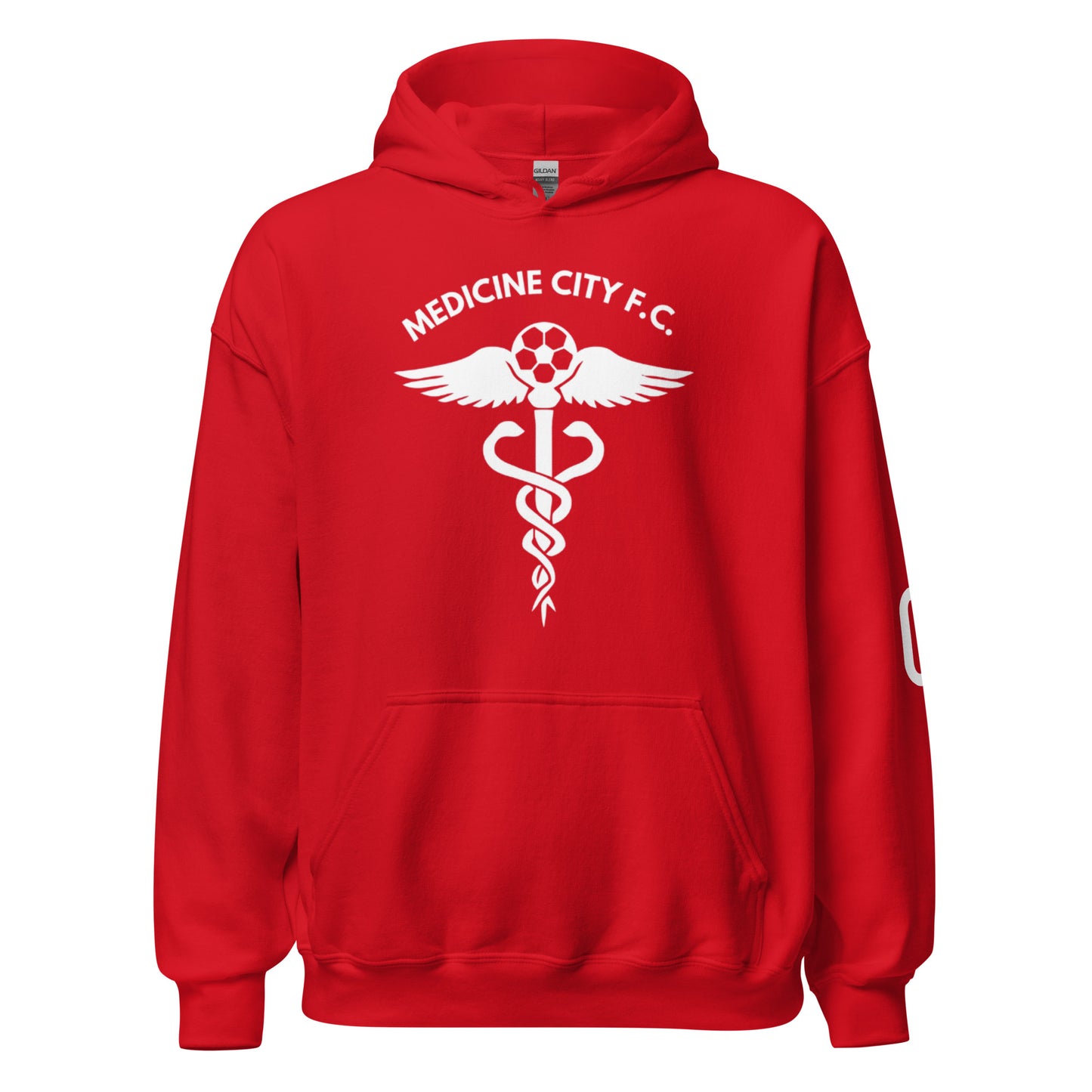 Medicine City Red Hoodie (Unisex)