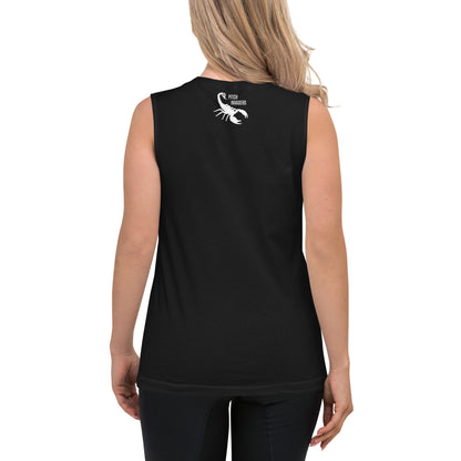 Dr. Phillips Large Logo Black Tank Top (Unisex)