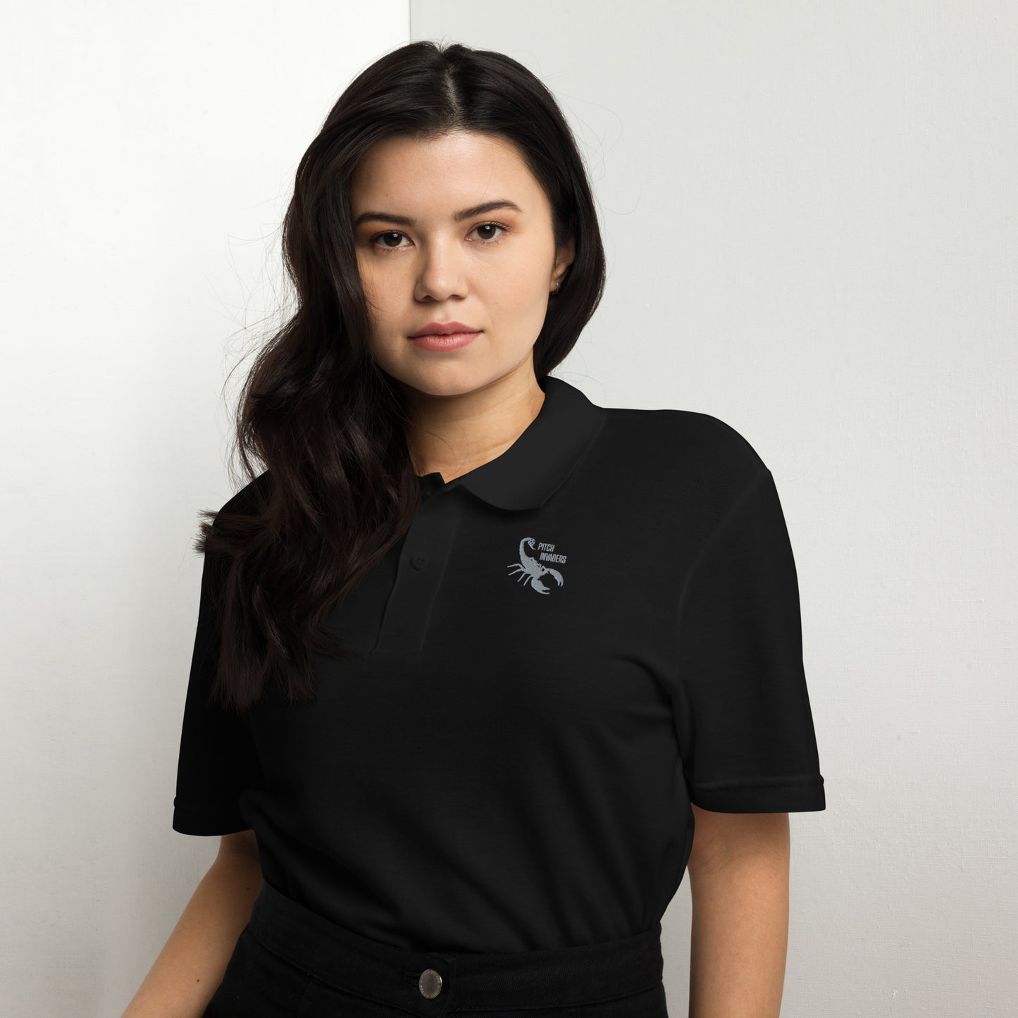 Black or Navy Casual Polo Shirt (Unisex)